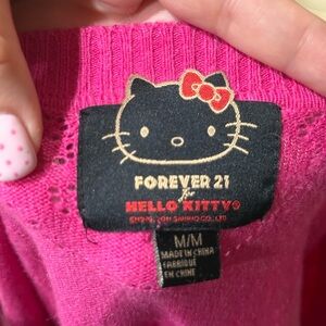 Forever 21 Pink Hello Kitty Knit Top